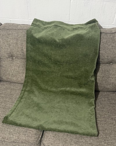 West elm curtain panel - panel, green